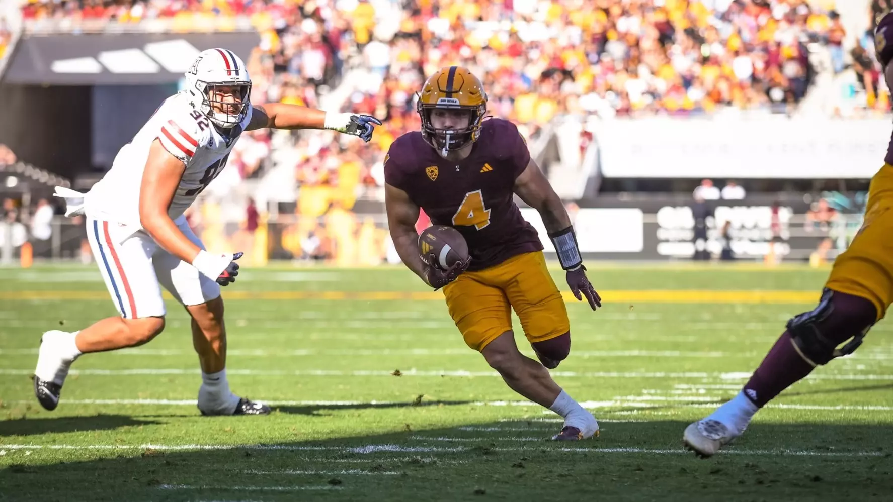 Arizona State Sun Devils Football Vs Arizona Wildcats Football Match Player Stats