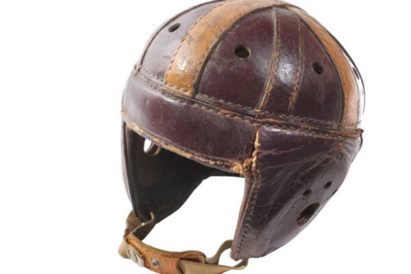 Old School Football Helmet