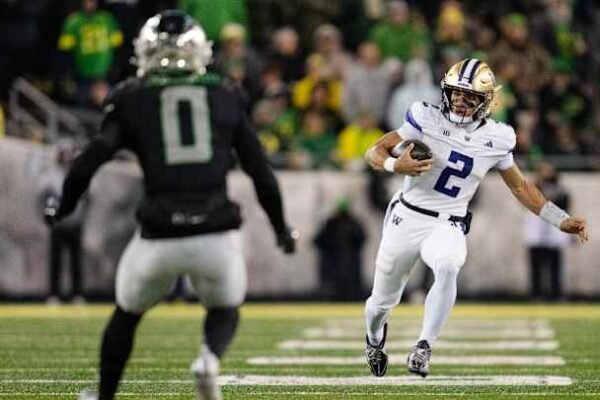 Washington Huskies Football Vs Oregon Ducks Football Match Player Stats