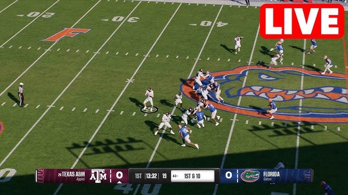 Where to Watch Florida Gators Football Vs Texas A&M Aggies Football