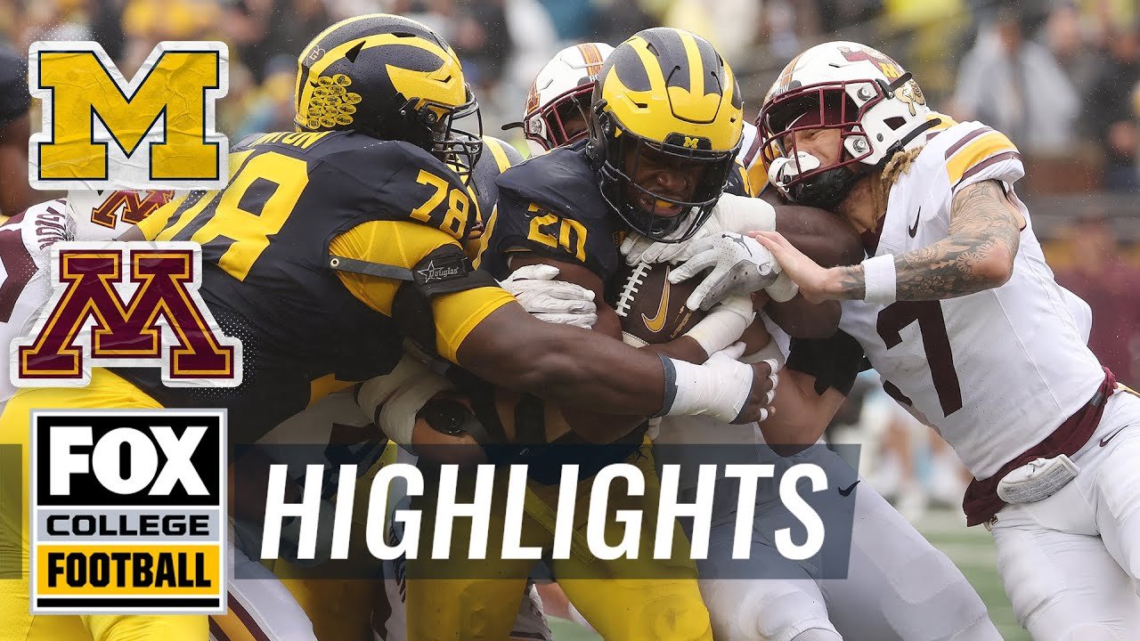 Minnesota Golden Gophers Football Vs Michigan Wolverines Football Match Player Stats Key Highlights and Insights