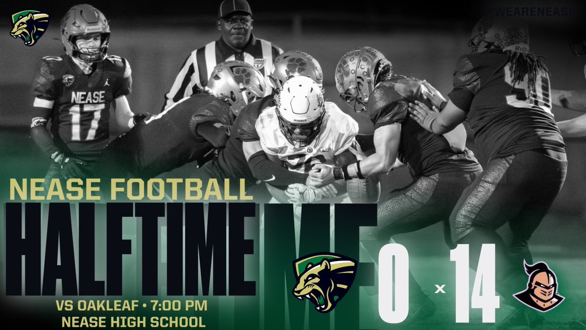 Nease High School Football competes against some