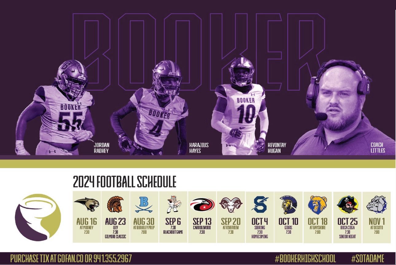 Booker High School Football